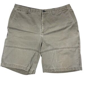 Lee Khaki Cargo Shorts‎ Relaxed Fit Knee-Length